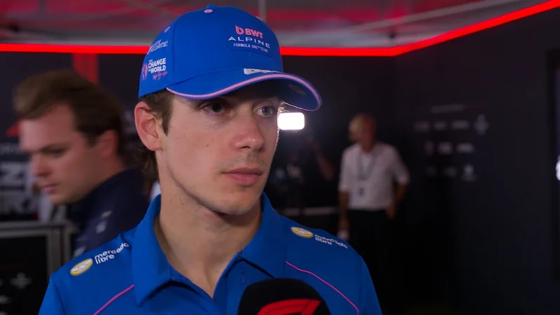 Colapinto offers ‘a big sorry’ to all at Alpine after his costly restart lock-up