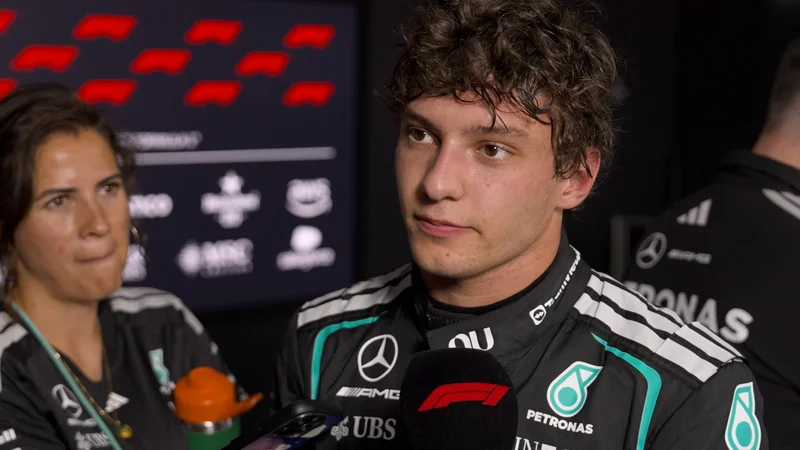 Antonelli pleased with ‘good recovery’ after missing chunks of FP1 and FP2