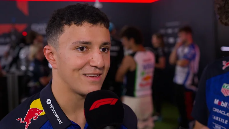 "Mina förmågor finns fortfarande där så jag är väldigt glad!" - Hadjar på hans pall återvänder till F1