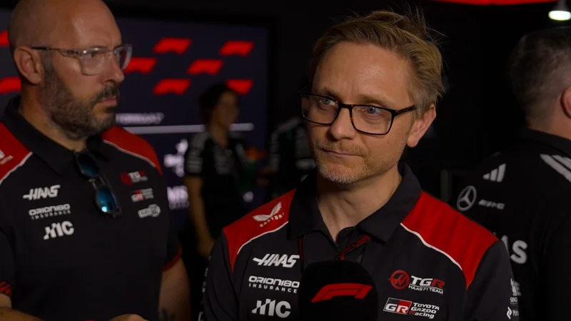 Hoagy Nidd explains issue that put Bearman out of second practice