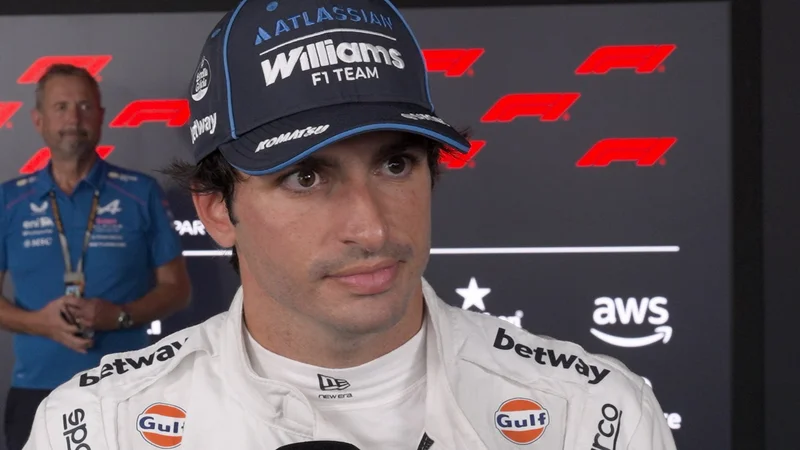 Williams' updated car ‘felt a step forward’ – Sainz