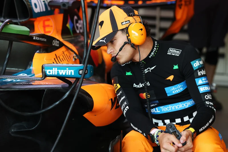 Norris left with ‘knife in the heart’ feeling after Baku practice