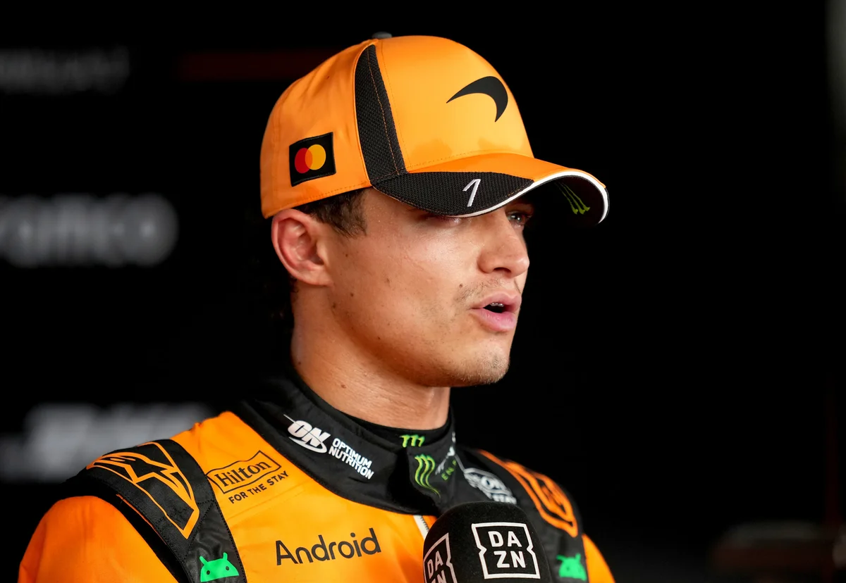 Lando Norris admits McLaren "a long way off the pace" in Malaysia