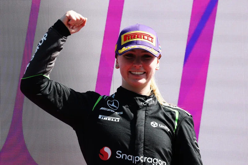 Westcott domina per prendere maiden F1 Academy vittoria
