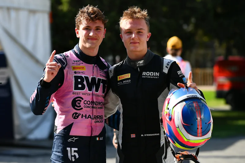 F2: Rodin sweep Baku kwalificatie met Dunne en Stenshorne