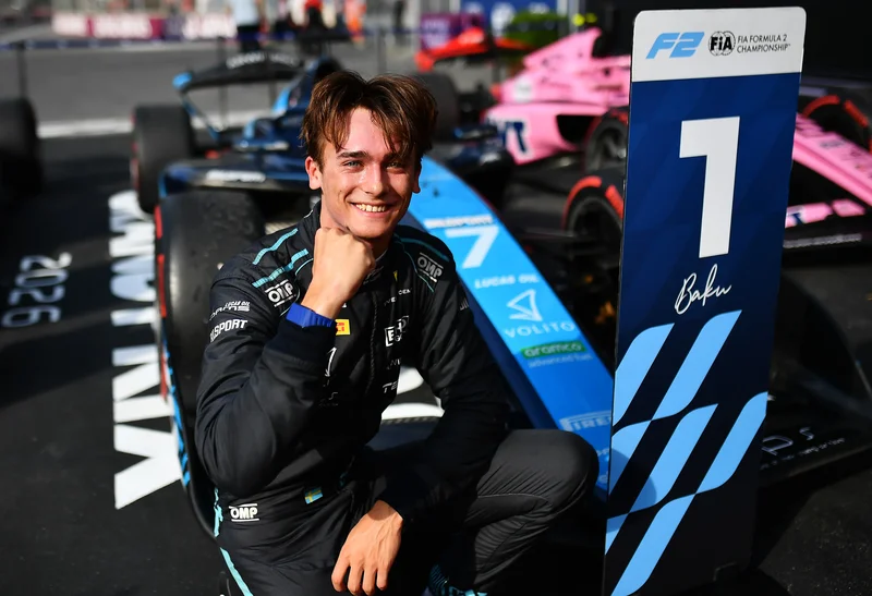 Dino Beganovic takes second consecutive win in F2 Baku Sprint Race