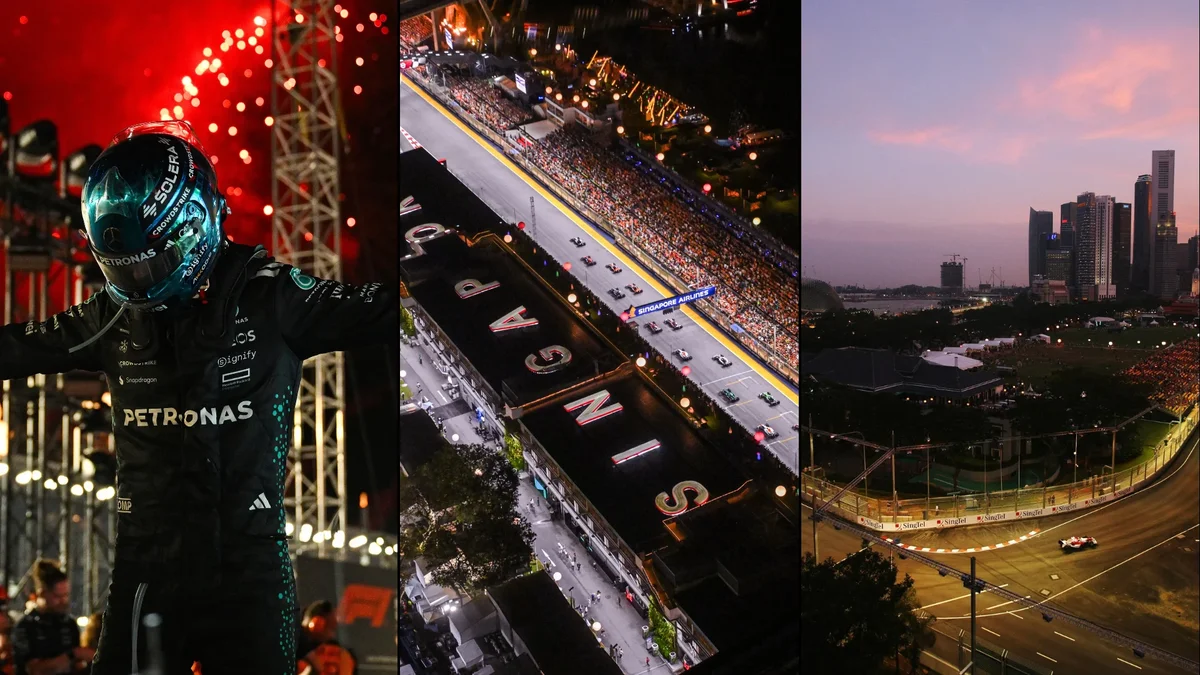 How Singapore changed formula 1 as the sport's first night race