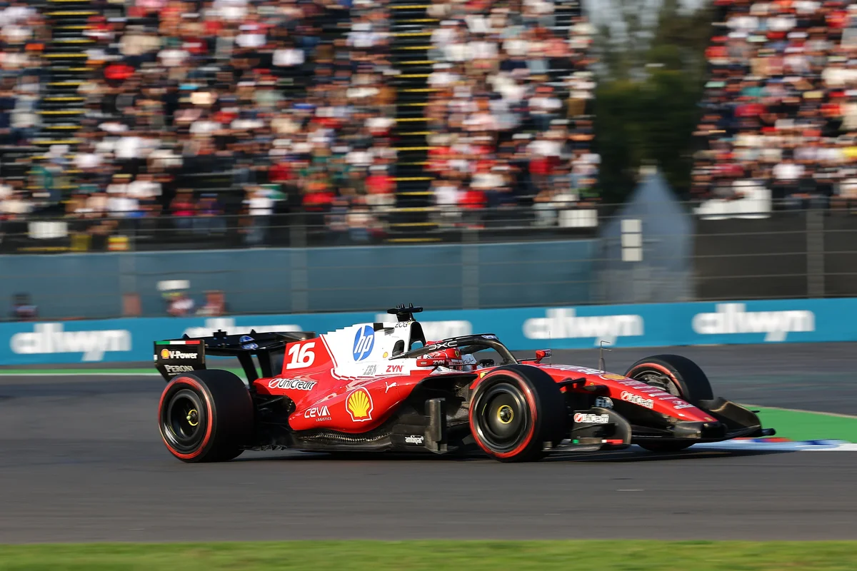 Charles Leclerc leads dramatic FP2 at Mexico City Grand Prix