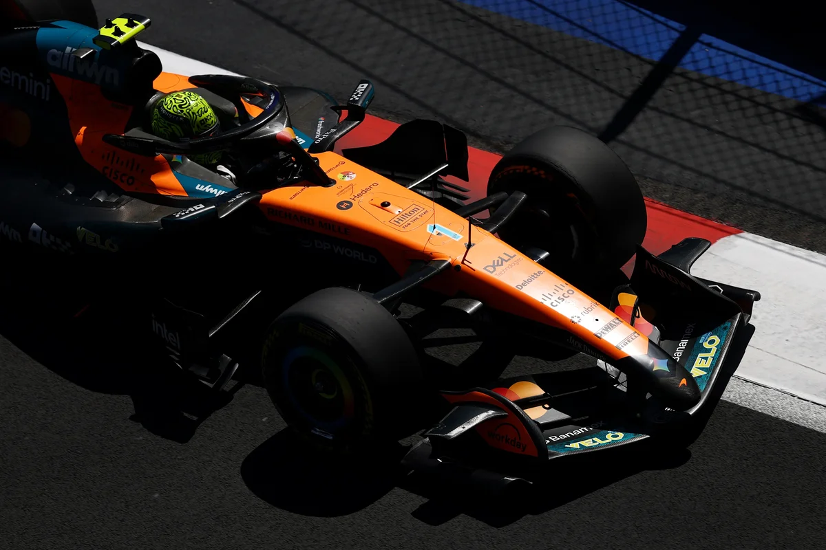Norris pips Antonelli to top spot in Mexico City FP3
