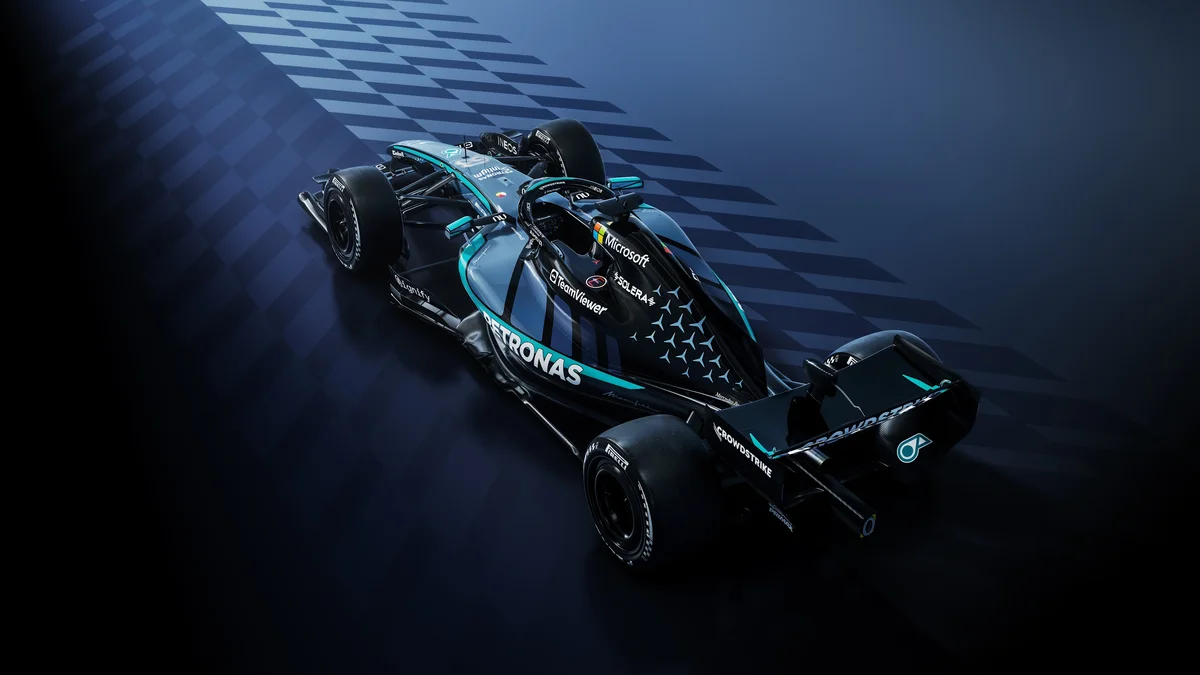 Mercedes reveal special livery for United States Grand Prix