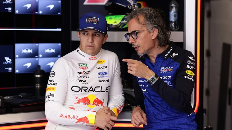 Laurent Mekies sets clear target for Isack Hadjar following Red Bull contract extension