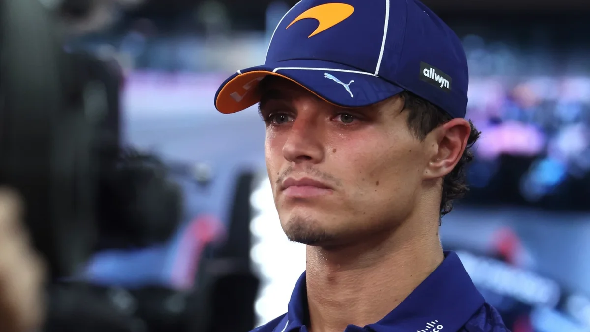 Lando Norris admits he is "not happy with a P4" finish in Singapore GP