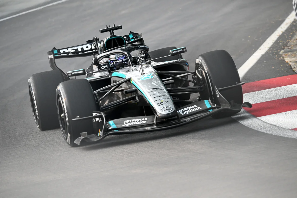 George Russell beats Charles Leclerc and Lando Norris in sole Singapore GP practice