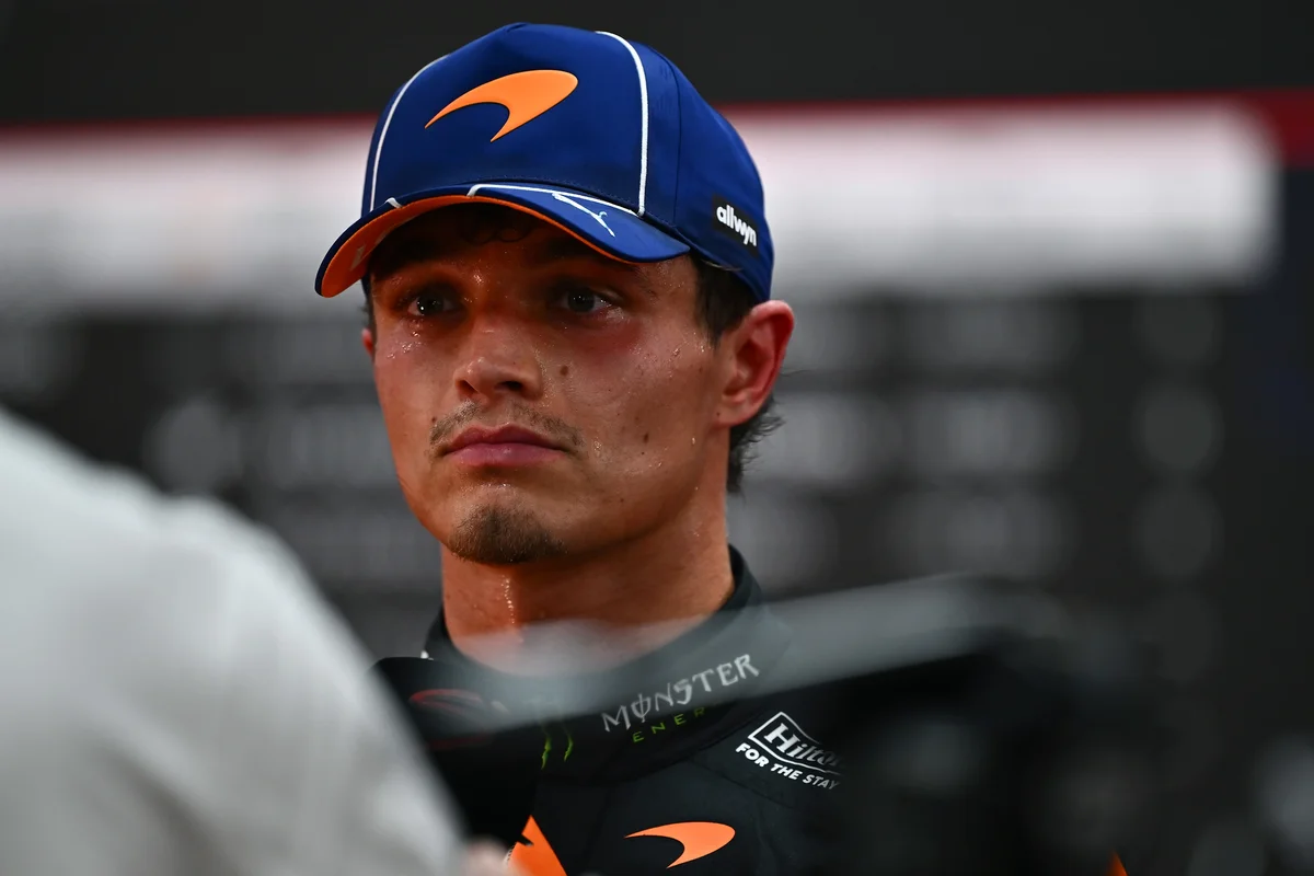 Lando Norris insists fifth on the grid is 'where we should be' after Singapore qualifying