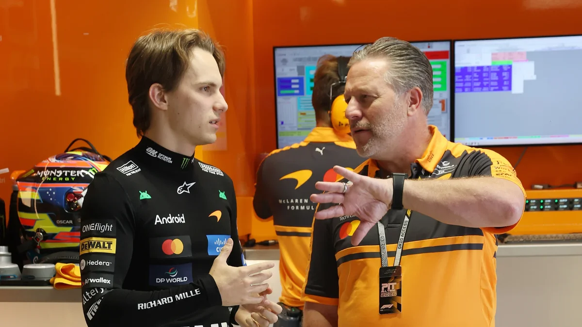 Zak Brown believes Oscar Piastri is back to his best form at McLaren