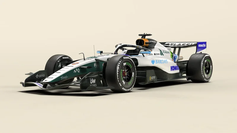 Williams rivela la livrea speciale ispirata al 1981 davanti al Gran Premio di Spagna a Madrid