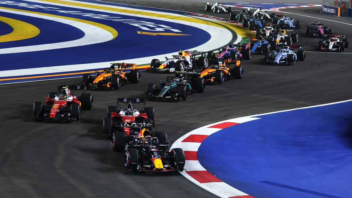 Max Verstappen conquers Singapore as Kimi Antonelli closes on title
