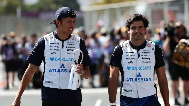 Sainz and Albon give mixed verdict on Williams upgrades in Baku