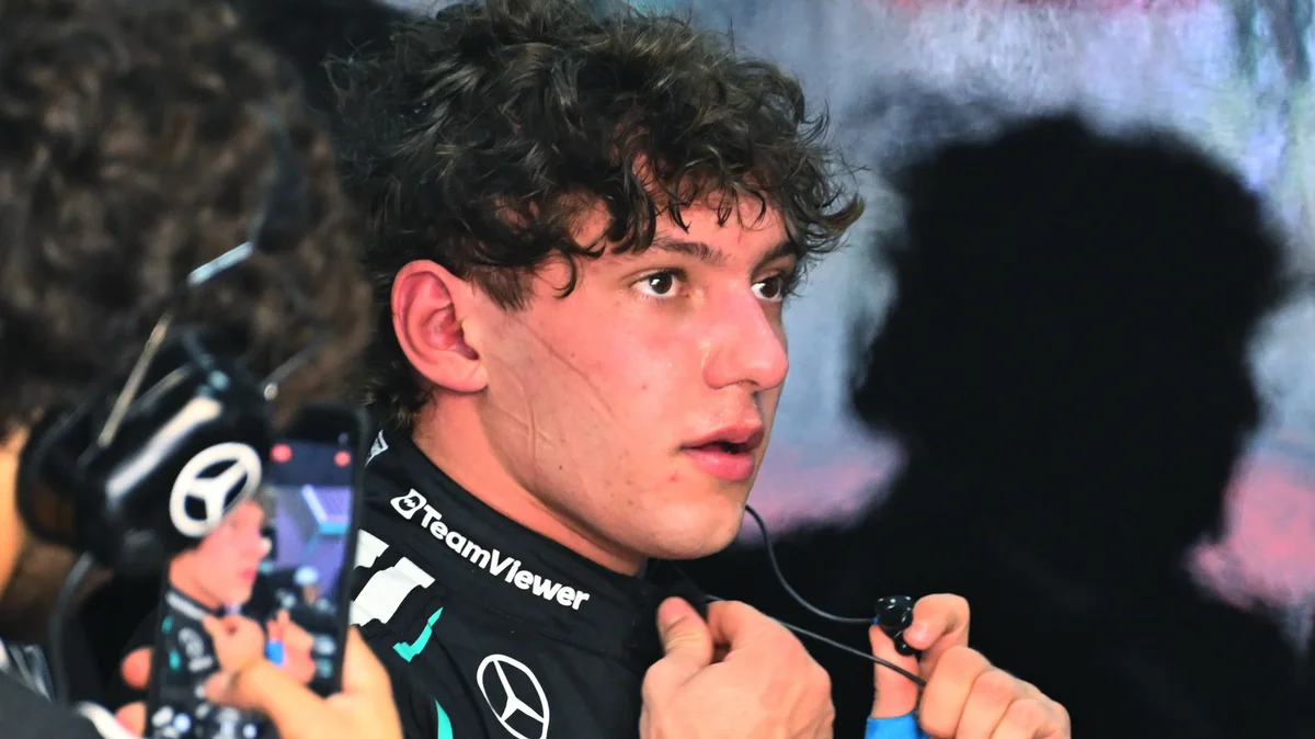 Kimi Antonelli rues costly error after missing out on front row in Bahrain Grand Prix qualifying