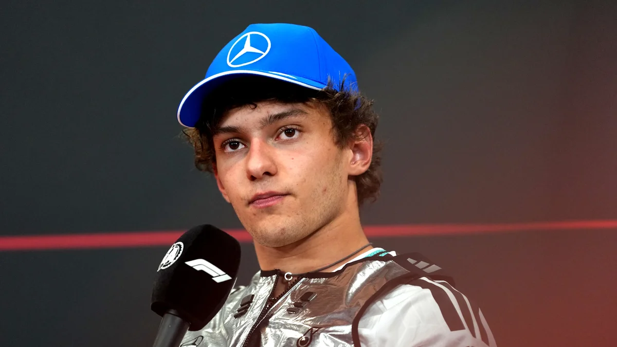 Kimi Antonelli opens up on the pressure of his 2025 rookie season with Mercedes