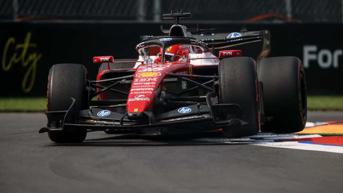 Charles Leclerc leads Mexico City Grand Prix opening practice as rookie wave hits the track