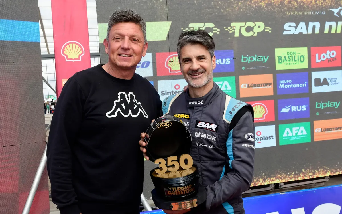 Emiliano Spataro reaches 350 Turismo Carretera races in San Nicolás