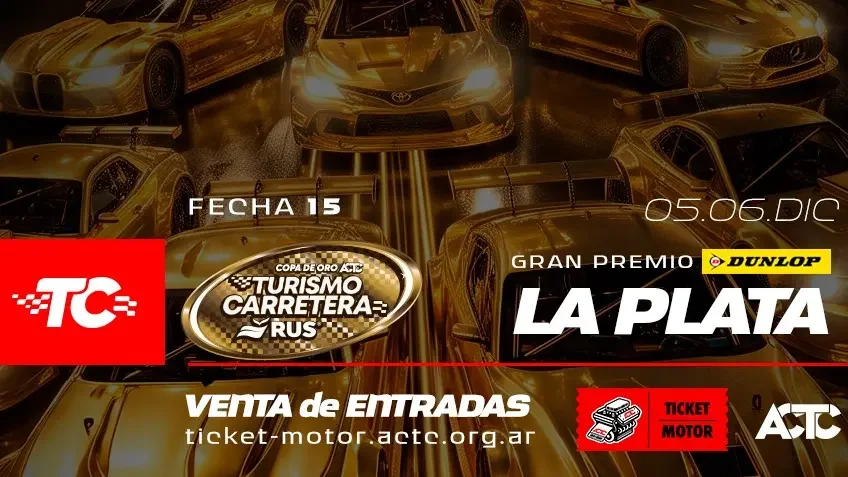 Tickets are now on sale for the Turismo Carretera finale at La Plata