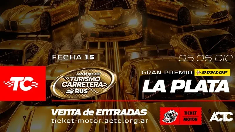 Tickets are now on sale for the Turismo Carretera finale at La Plata