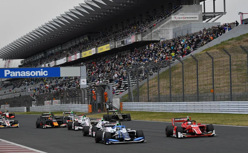 Japanese super formula roars back to life with a grueling double-header at fuji speedway
