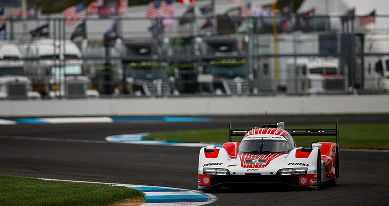 Porsche starts Friday fast at Indianapolis as championship battles heat up