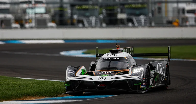 Tom Blomqvist takes GTP pole at Indianapolis for Acura Meyer Shank Racing