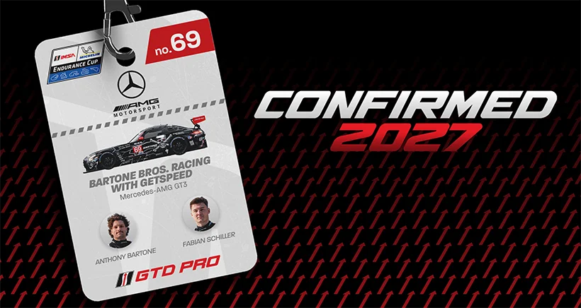Bartone Bros. Racing with GetSpeed steps up to full 2027 IMSA Michelin Endurance Cup