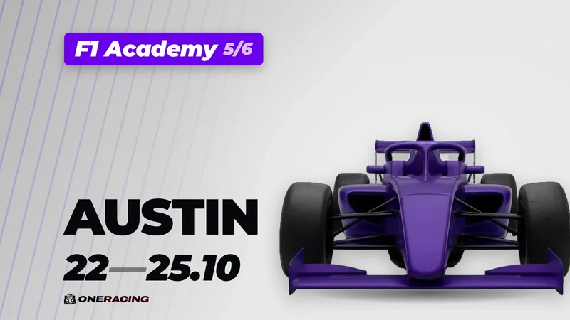 F1 Academy Austin 2026: horários e onde assistir