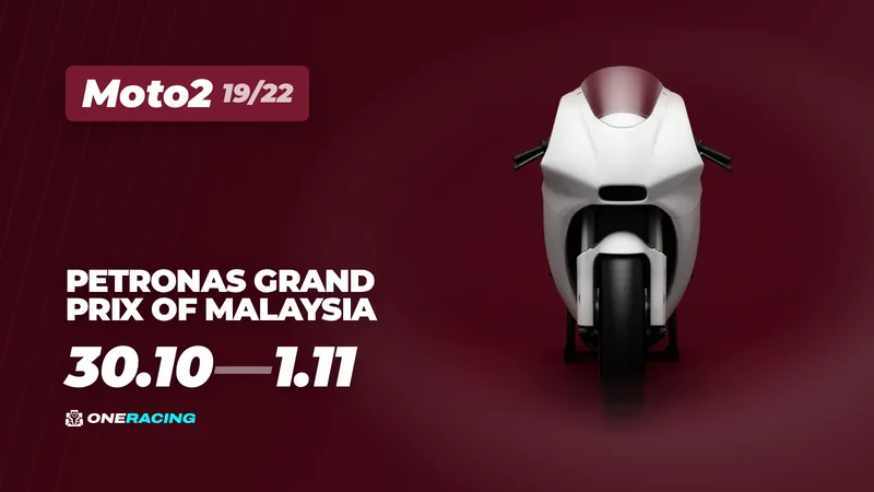 Moto2 Petronas Grand Prix of Malaysia 2026: schedule and how to watch