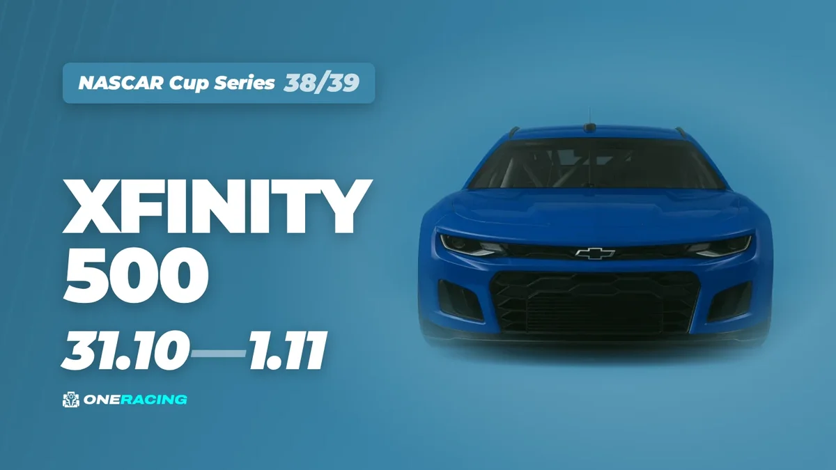 NASCAR Cup Series Xfinity 500 2026: tider och var du ser det
