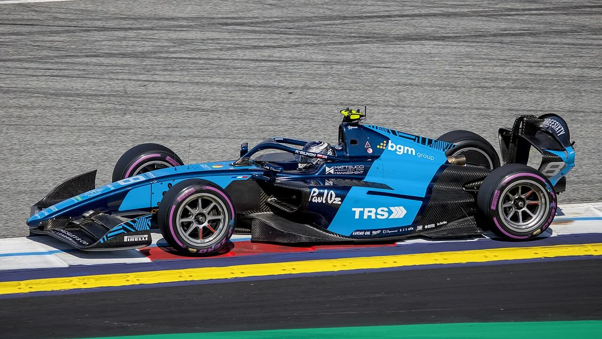 Roman bilinski fights through chaos for sixth in baku