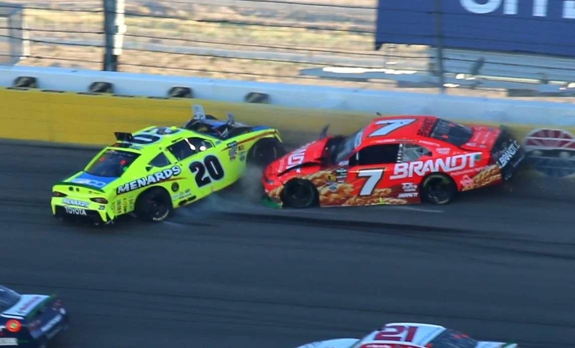 NASCAR warns teams over pit stall traction substances at Las Vegas