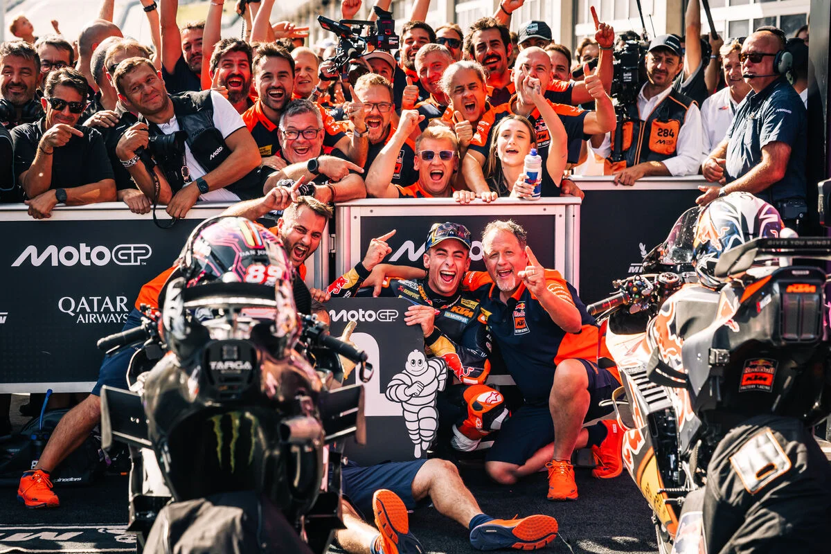 Pedro Acosta takes maiden MotoGP victory at KTM home race in Spielberg