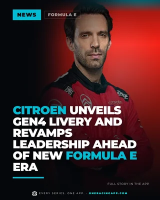 Citroen unveils Gen4 livery and revamps leadership ahead of new Formula E era