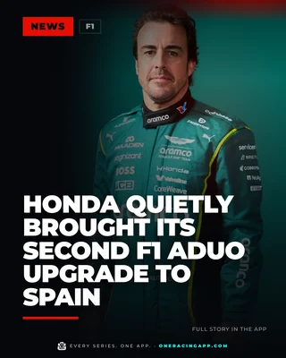 Honda quietly brought its second F1 ADUO upgrade to Spain