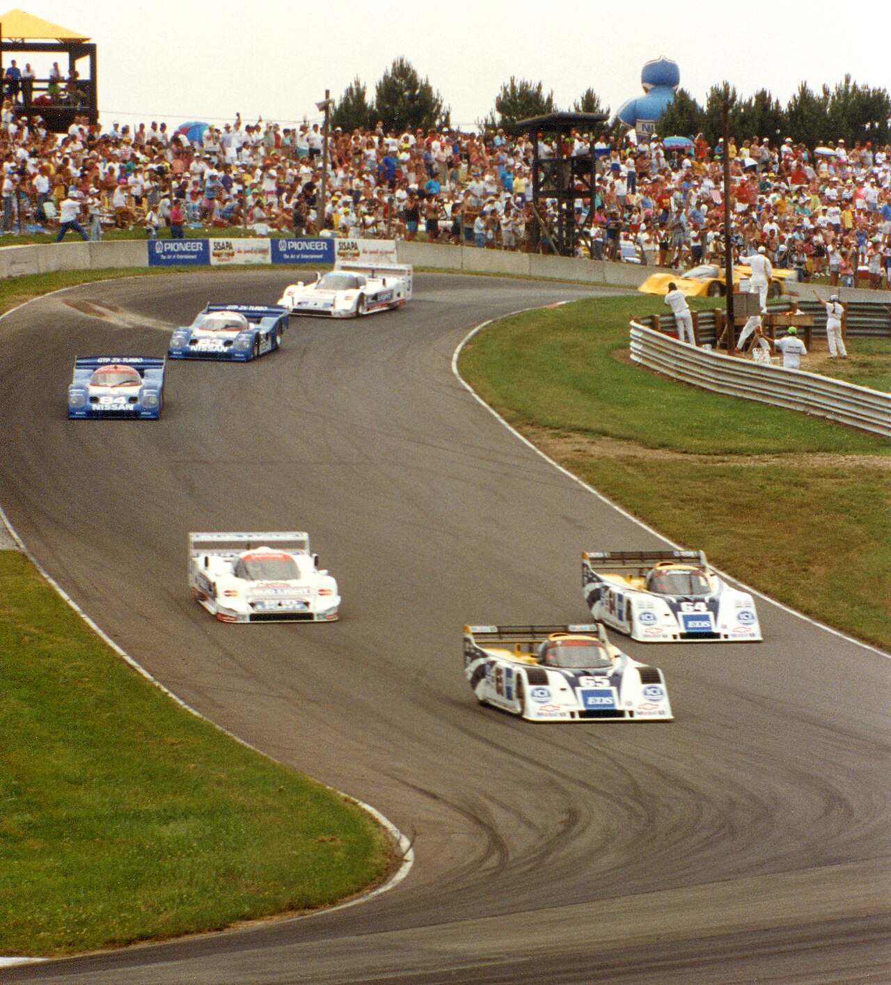 Mid-Ohio Sports Car Course track layout