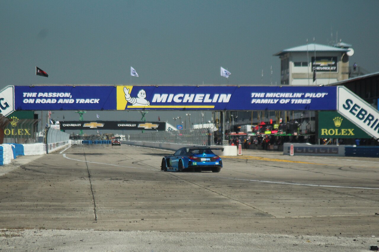 Sebring International Raceway track layout