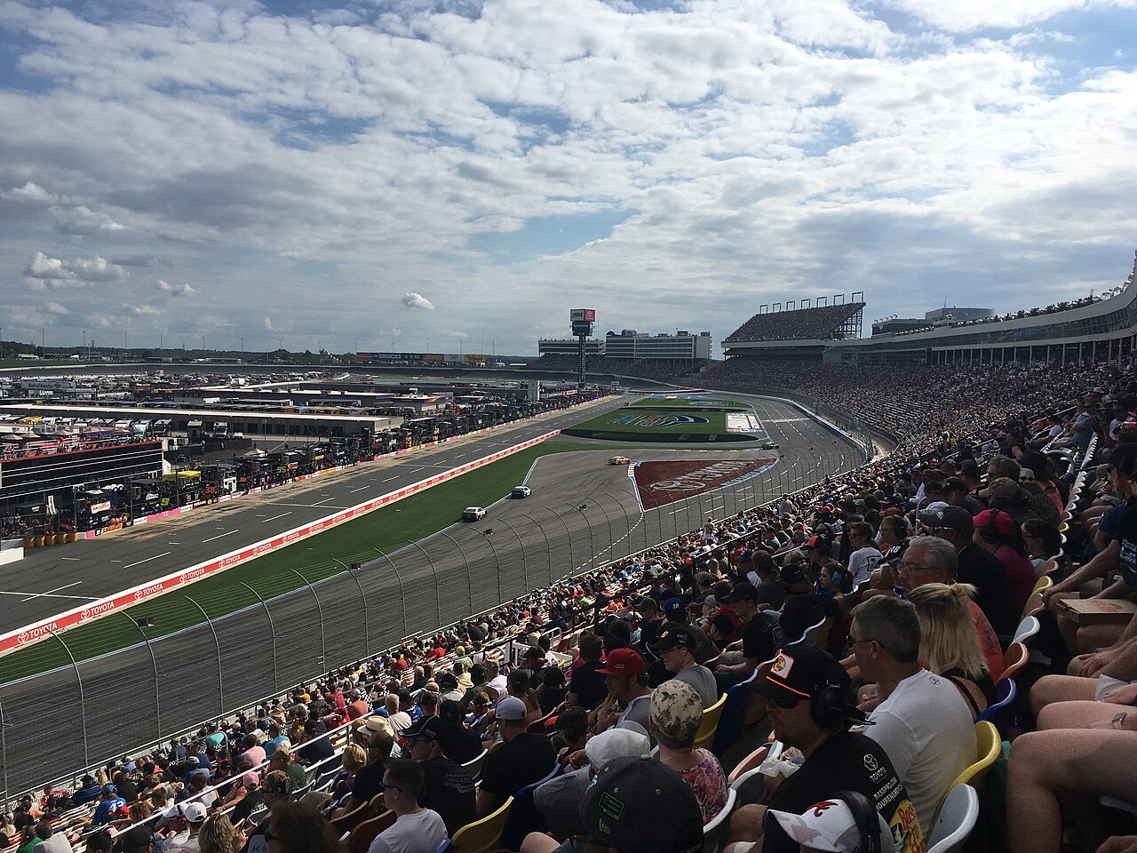 Charlotte Motor Speedway track layout