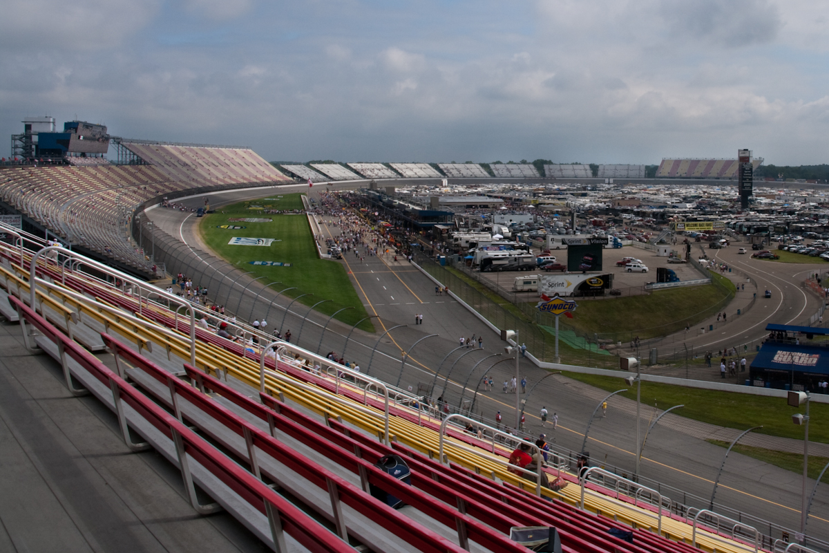 Michigan International Speedway track layout