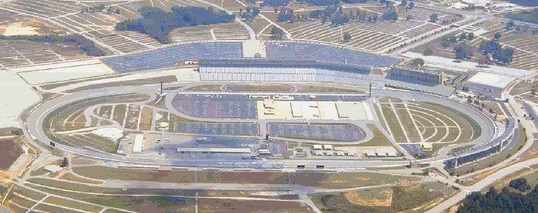 Atlanta Motor Speedway track layout