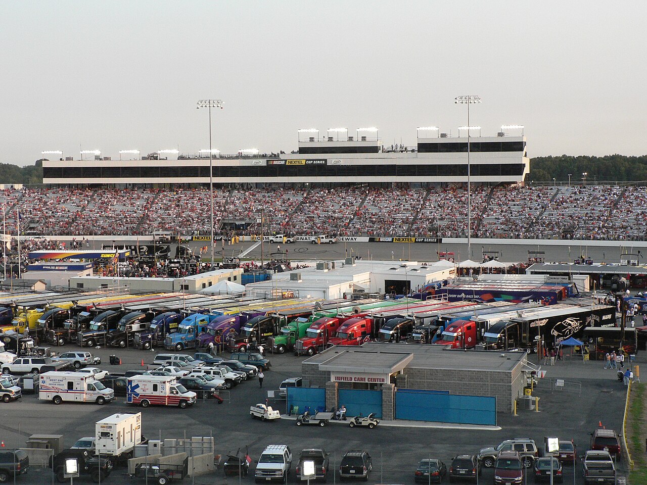 Richmond Raceway track layout