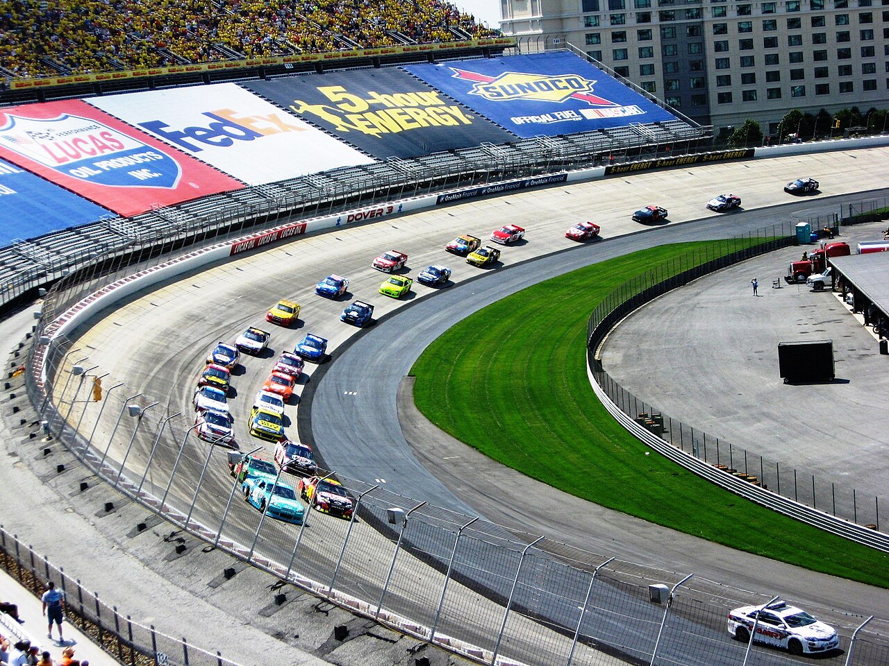 Dover Motor Speedway track layout