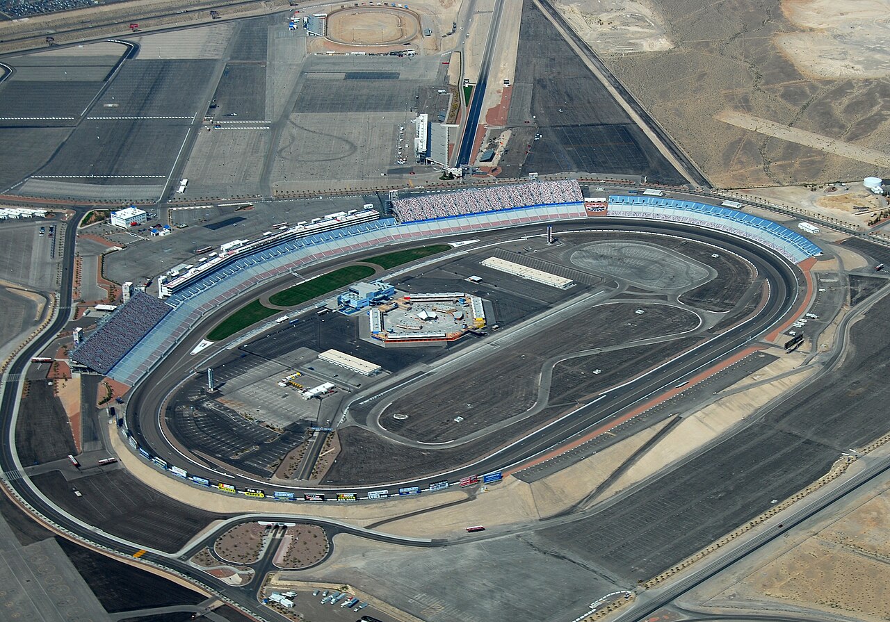 Las Vegas Motor Speedway track layout