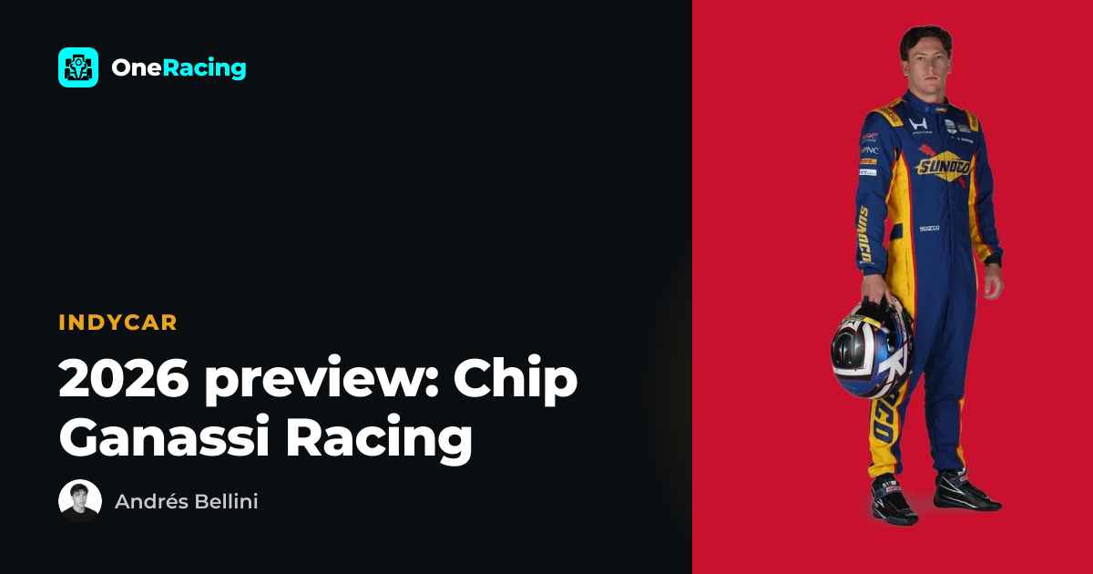 2026 preview: Chip Ganassi Racing — OneRacing