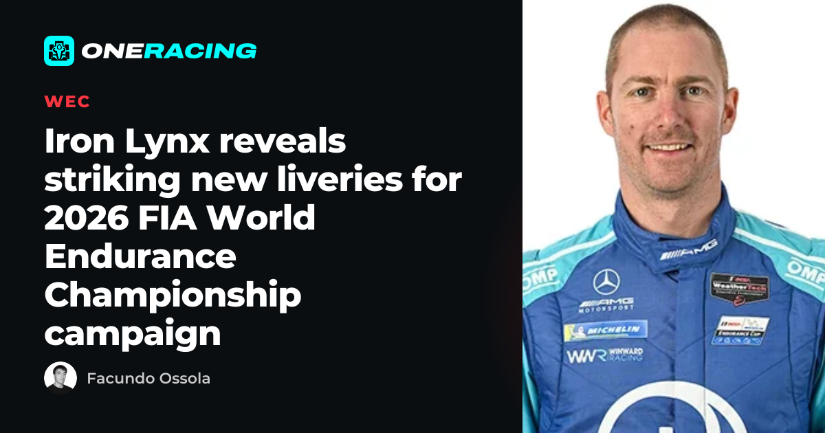Iron Lynx reveals striking new liveries for 2026 FIA World Endurance…